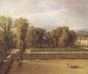 Jacques-Louis  David View of the Garden of the Luxembourg Palace (mk05) France oil painting artist